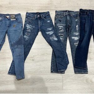 20 pairs $500+ Value Denim Jeans Collection B0YS SIZE 10